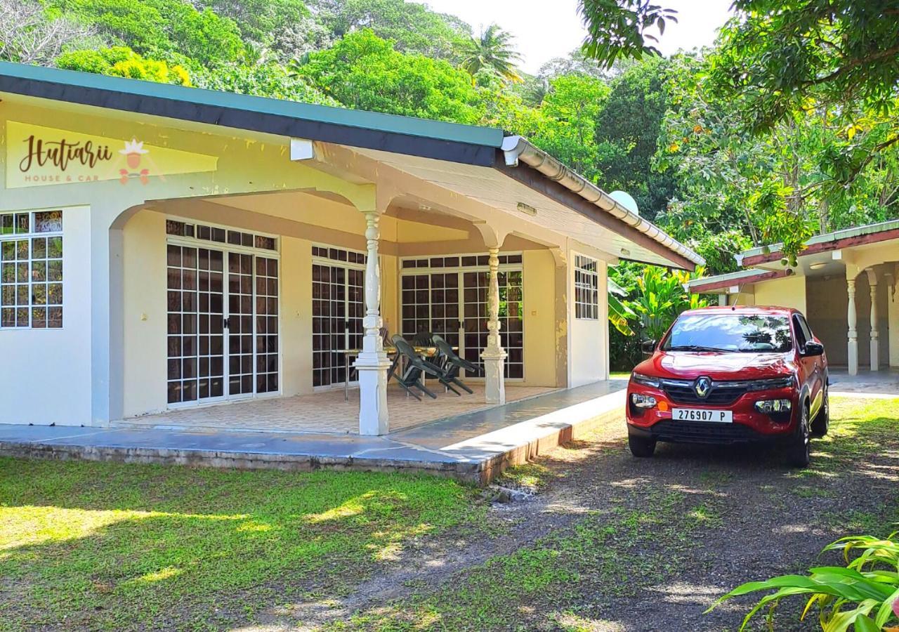Villa Hutiarii House & Car & Excursions Raiatea à Tevaitoa Extérieur photo