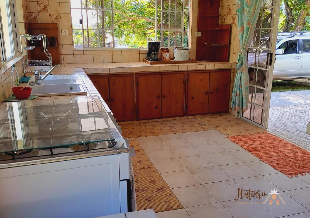 Villa Hutiarii House & Car & Excursions Raiatea à Tevaitoa Extérieur photo